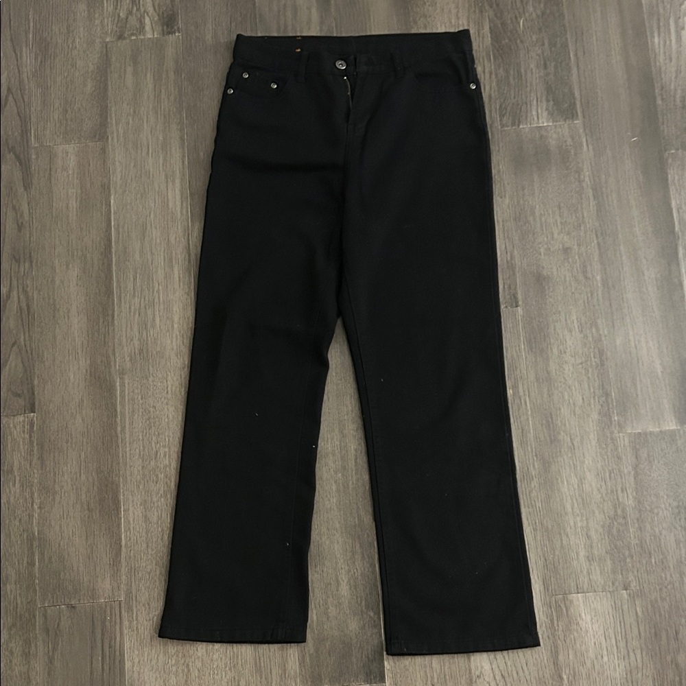Sleek Black Boot Cut Jeans for Women